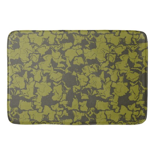 Tapis De Bain Abstrait vert (Devant)
