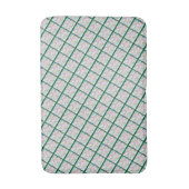 Tapis De Bain Abstrait Whimsical Green Rhombus (Devant (Vertical))