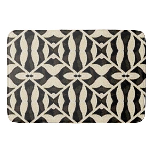 Tapis De Bain Abstrait Zebra (Devant)