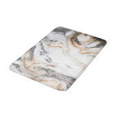 Tapis De Bain Abstraite texture de marbre Nature (Angle)