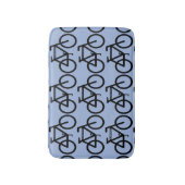 Tapis de bain abstraits de bicyclette (Devant (Vertical))