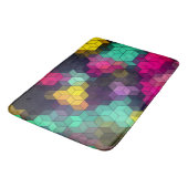 Tapis De Bain Abstraits géométriques modernes formes hexagones m (Angle)