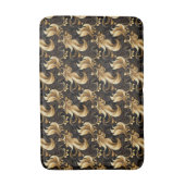 Tapis de bain accentué d'or (Devant (Vertical))