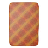 Tapis De Bain Acceptation | Médaillons de saumons rouges orange (devant Vertical)