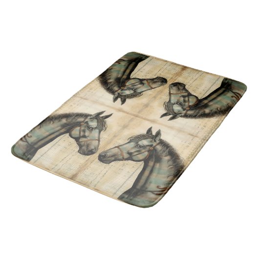 Tapis De Bain Accessoires Harmoniques Écrits (Angle)