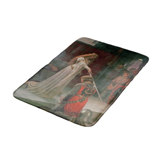 Tapis De Bain Accolade (par Edmond Blair Leighton) (Angle)
