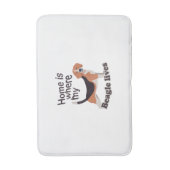 Tapis De Bain Accueil beagle (Devant (Vertical))
