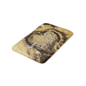 Tapis De Bain Accueil est partout avec vous Citer Sable tiré Coe (Angle)