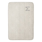 Tapis De Bain Accueil moderne Linge naturel Texture INITIAL Chic (devant Vertical)