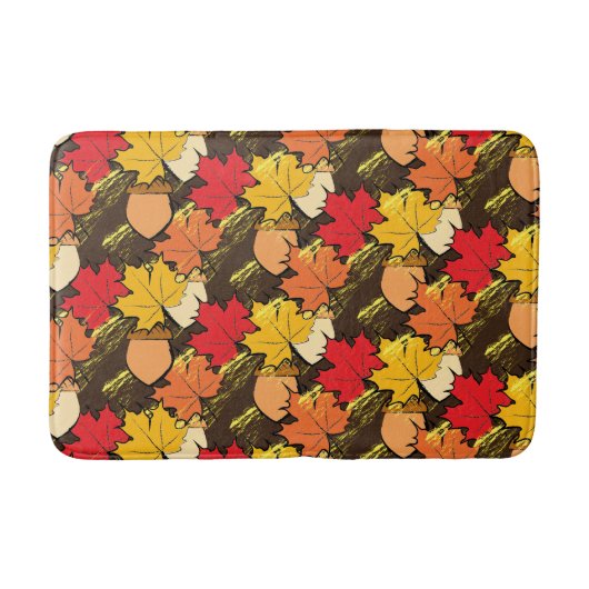 Tapis De Bain Acorns et feuille IV (Devant)