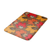 Tapis De Bain Acorns et feuille V (Angle)