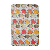 Tapis De Bain Acorns et feuilles VII (Devant (Vertical))
