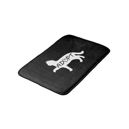 Tapis De Bain Adopter le chat (Angle)