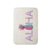 Tapis De Bain Adorable Aloha Hawaiian Pineappy (Devant (Vertical))