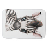 Tapis De Bain adorable bébé Zebra (Devant)