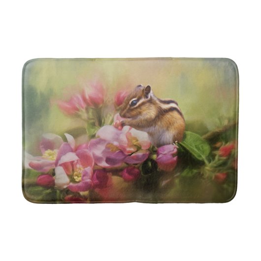 Tapis De Bain Adorable Chipmunk (Devant)