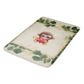 Tapis De Bain Adorable Jungle Saint-Valentin Singe (Angle)