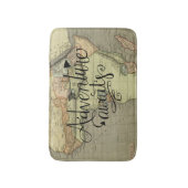 Tapis De Bain Adventure Attend la carte de l'ancien monde (Devant (Vertical))