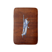 Tapis De Bain Aéronef Classique Chrome Cessna Flying Mahogany (Devant (Vertical))