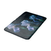 Tapis De Bain Affiche d'art mural floral Iris Bleu (Angle)