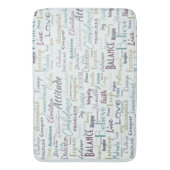 Tapis De Bain Affirmation (devant Vertical)