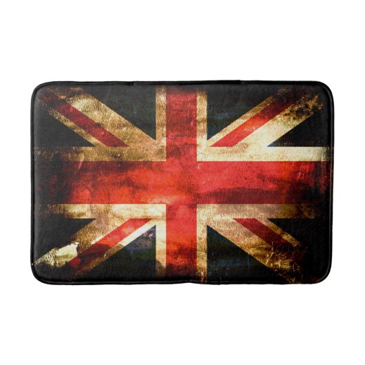 Tapis de bain affligé d'Union Jack (Devant)