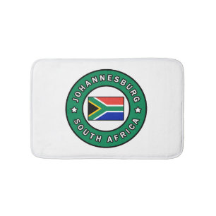 Tapis De Bain Afrique du Sud de Johannesburg