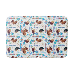 Tapis De Bain Afro Unicorn Magique autonomiser le Motif