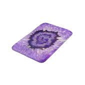 Tapis De Bain Agate pourpre Geode de Falln (Angle)
