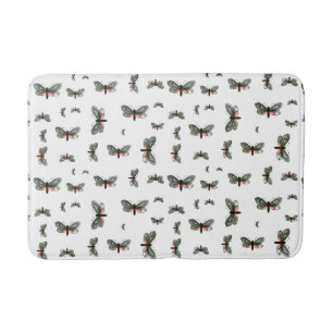 Tapis De Bain Aglaope infausta - Skeletoniseur feuille amande