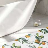 Tapis De Bain Agrumes d'aquarelle chic