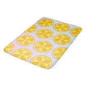Tapis De Bain Agrumes TROPICALES FRUITS D'ÉTÉ Citrons d'orange (Angle)
