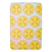 Tapis De Bain Agrumes TROPICALES FRUITS D'ÉTÉ Citrons d'orange (devant Vertical)