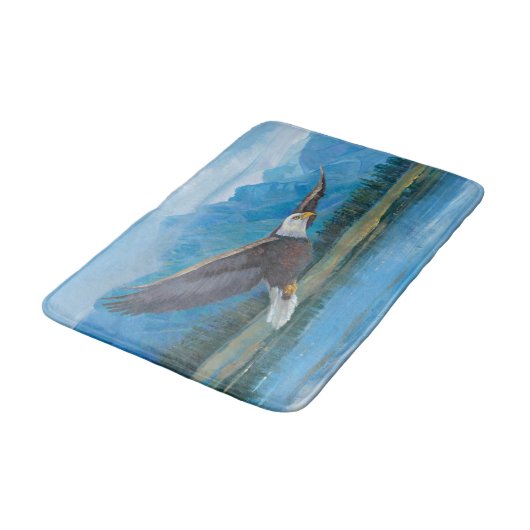 Tapis De Bain Aigle à tête blanche (Angle)