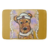 TAPIS DE BAIN AIREDALE TERRIER (Devant)