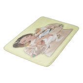 Tapis De Bain Ajouter une photo personnalisée (Angle)