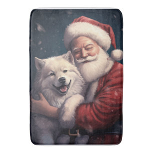 Tapis De Bain Akita avec Noël du Père Noël
