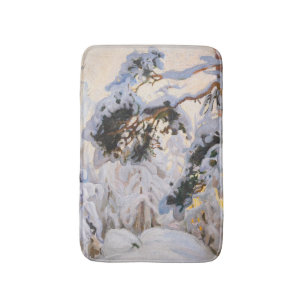 Tapis De Bain Akseli Gallen-Kallela - Forêt en hiver