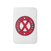 Tapis De Bain Alabama mobile (Devant (Vertical))