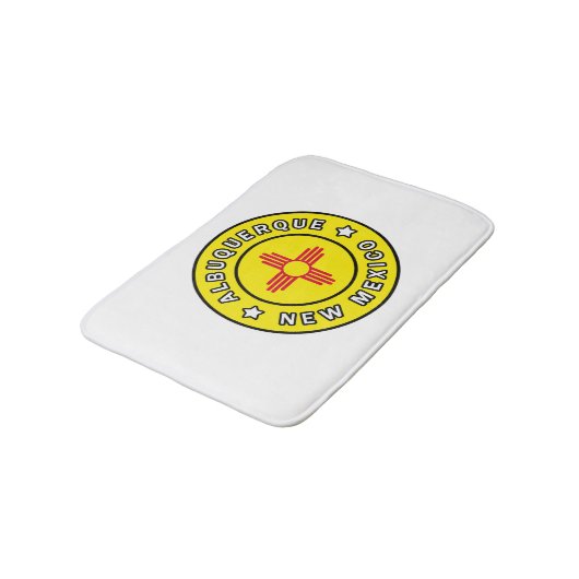 Tapis De Bain Albuquerque Nouveau-Mexique (Angle)