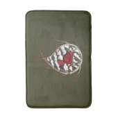 Tapis De Bain Alexandre le Mat de Bain Cardinal (Devant (Vertical))