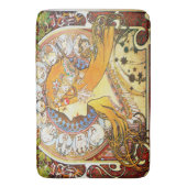 Tapis De Bain Alfons Mucha 1896 Zodiac (devant Vertical)