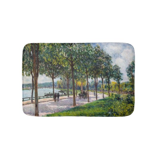 Tapis De Bain Alfred Sisley - Allée des châtaigniers (Devant)