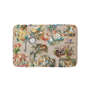 Tapis De Bain Alice à Wonderland Cheshire Cat Characters