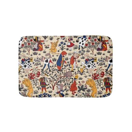 Tapis De Bain Alice au pays des merveilles (Devant)
