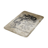 Tapis De Bain Alice au pays des merveilles ; Chat de Cheshire (Angle)