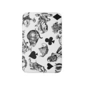 Tapis De Bain Alice White Rabbit Wonderland Classic (Devant (Vertical))