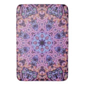 Tapis De Bain Alien complexe pourpre Kaleidoscopic Mandala (devant Vertical)