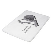 Tapis De Bain Alien gris, la vérité est là (Angle)