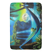Tapis De Bain Alien Hammock sur Beach Vacances (devant Vertical)